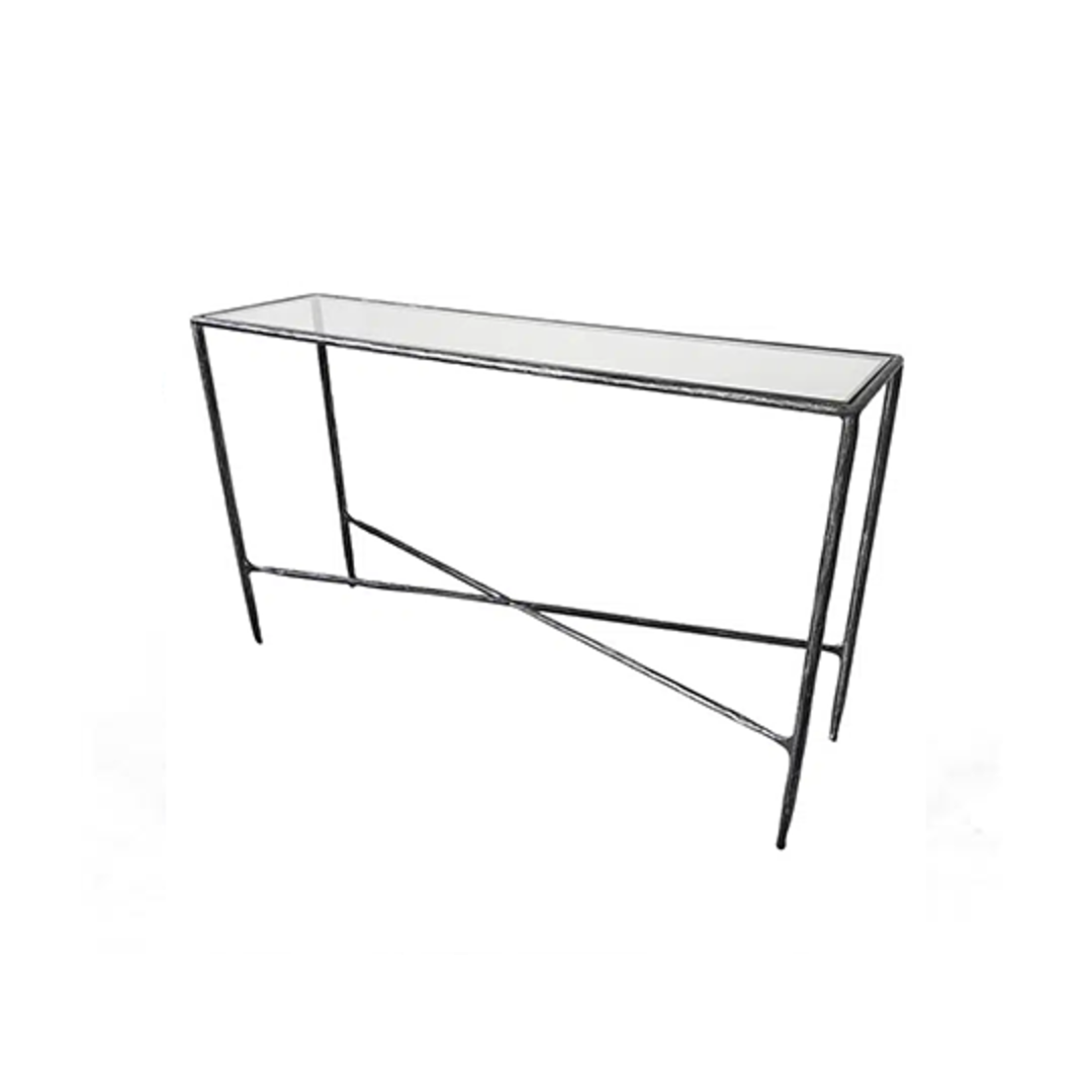 Rosta Console - Black and Silver image 1